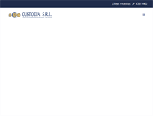 Tablet Screenshot of custodiasrl.com.ar